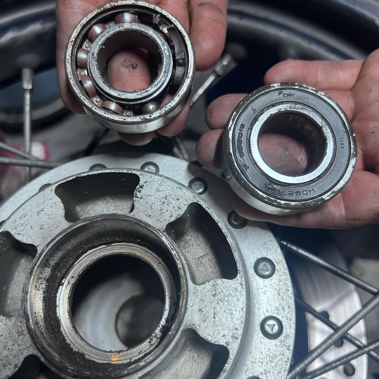 Motorcycle Wheel and Tire Service